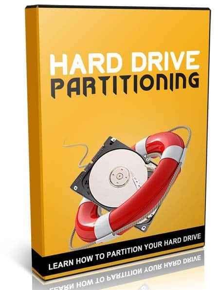 Hard drive partitioning video tutorial series for PC optimization and digital resell rights