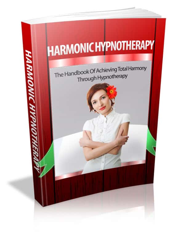 Harmonic Hypnotherapy eBook cover for PLR resell rights digital download