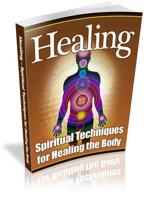 Spiritual Techniques For Healing The Body digital PLR guide for mind-body healing and resell rights