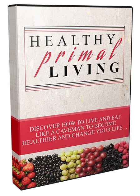 Healthy Primal Living Gold digital guide with PLR MRR resell rights