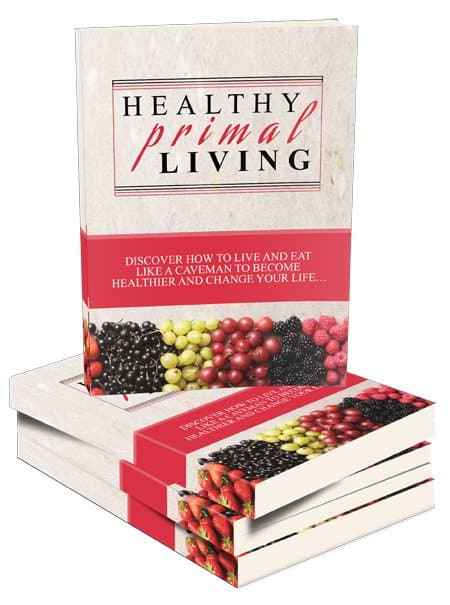 Primal living digital guide with PLR MRR – healthy caveman diet and exercise