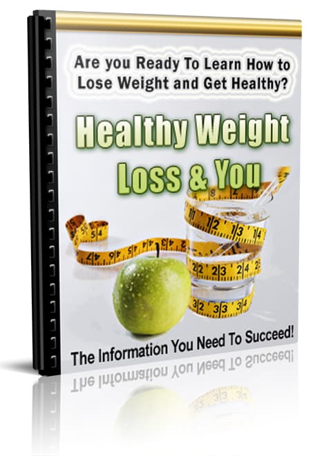 Healthy Weight Loss and You digital newsletter with PLR MRR resell rights for weight loss success