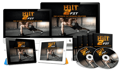HIIT workout video course for rapid fat loss and muscle building - digital download with PLR rights