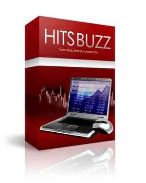 Hits Buzz web stats tracking software with PLR MRR resell rights digital download