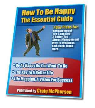 How To Be Happy digital book cover – happiness strategies with PLR resell rights