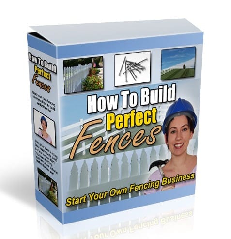 How To Build Perfect Fences book cover for shoestring budget fence construction guide