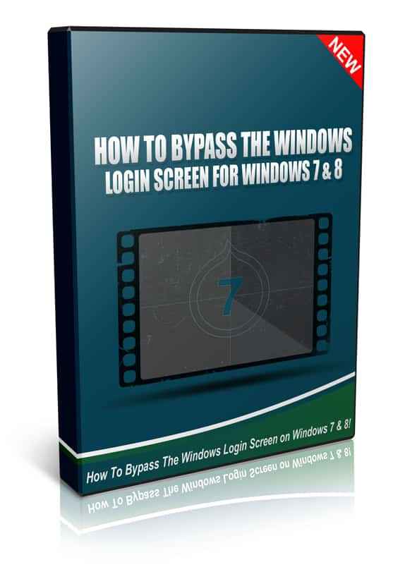 How To Bypass The Windows Login Screen For Windows 7 and 8 guide with resell rights