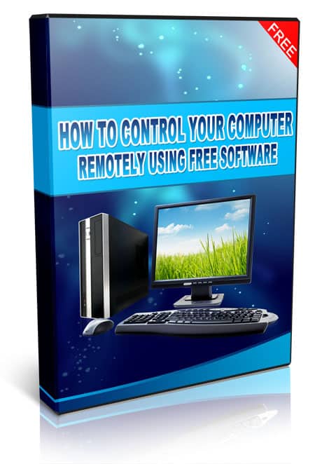 Remotely control computer with free software PLR MRR resell package