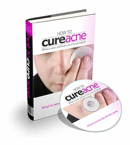 How To Cure Acne - digital guide with PLR resell rights for clear skin solutions