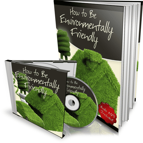How to be Environmentally Friendly digital PLR MRR eco-friendly guide download