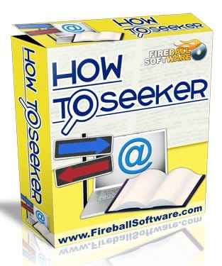 How To Seeker software dashboard showing one-click access to how-to videos and free ebooks for digital resell