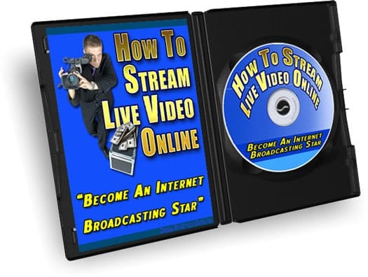 How to stream live video online – PLR video course for beginners, instant digital download with resell rights