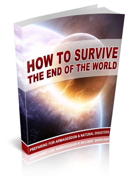 How To Survive The End Of The World – digital PLR survival guide cover image