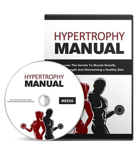 Hypertrophy training PLR video tutorial bundle with full resell rights for fitness marketers