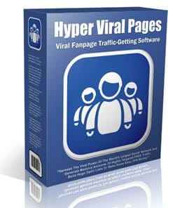 Hyper Viral Pages digital PLR system for Facebook viral traffic generation with resell rights