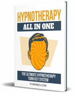 Hypnotherapy All-in-One PLR Guide – Digital download with full resell rights for self-hypnosis success