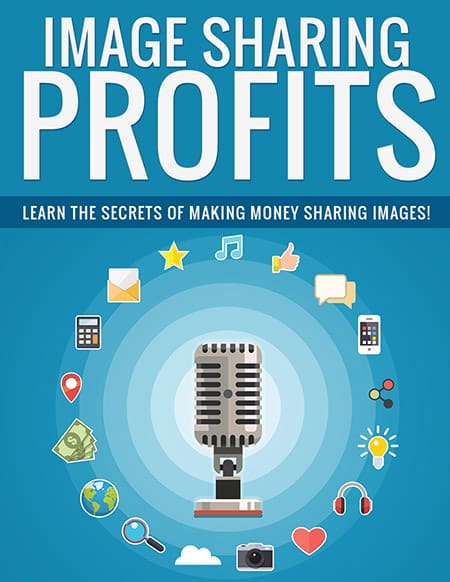 Digital social media profit guide with PLR resell rights – image sharpener tools for making money online