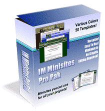 IM Minisites Pro Pak - 50 professional minisite templates with PLR MRR resell rights