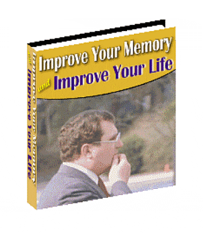 Improve your memory digital product with PLR resell rights showing brain and puzzle pieces