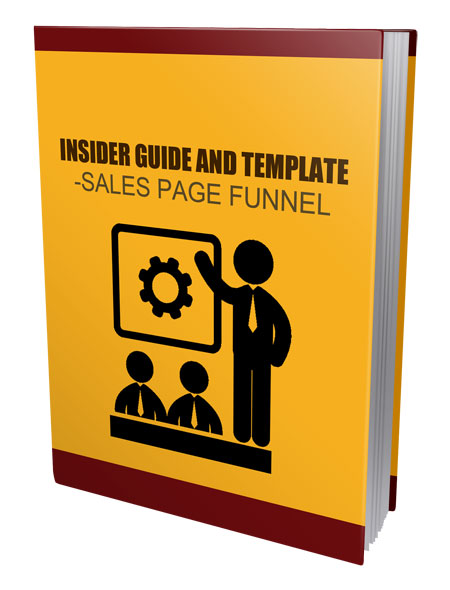 Insider Guide Template – Sales Page Funnel digital download with PLR and MRR resell rights
