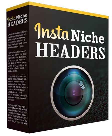 Niche headers bundle for blogs, sales pages, squeeze pages, landing pages – PLR MRR digital download
