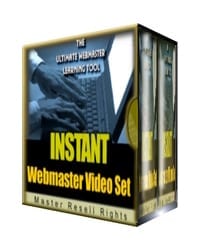 Instant Web Master Video Series – digital PLR course for beginner webmasters