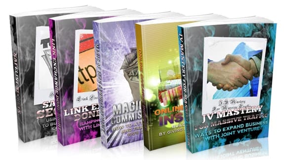 Internet Marketing eBooks Pack 3 – digital PLR/MRR books bundle for traffic & list building