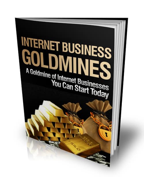Internet Business Goldmines – digital PLR guide with resell rights for starting online businesses