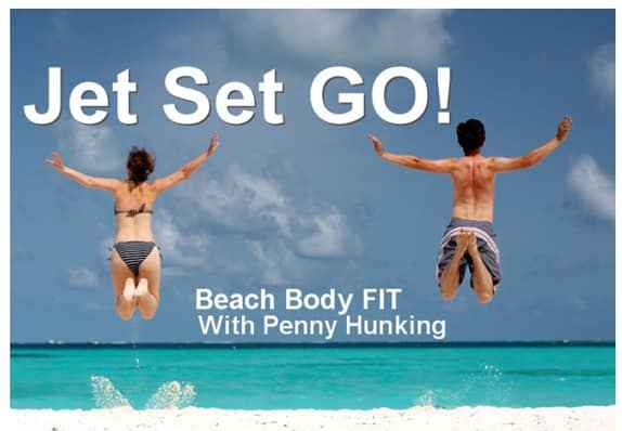 Jet Set Go Beach Body Fit Series - digital fitness guide with PLR resell rights