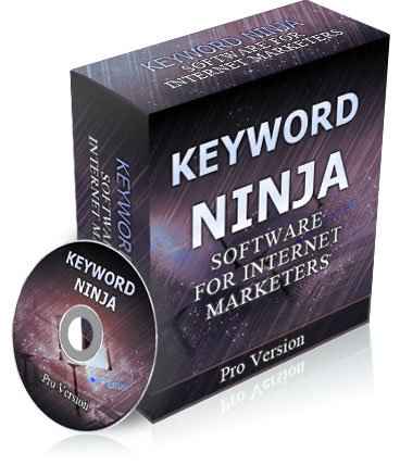 Keyword Ninja keyword research software digital download with PLR resell rights - unlock untapped keywords