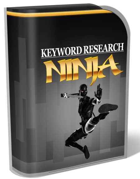 Keyword Research Ninja software tool digital download for finding profitable niches and hidden keywords