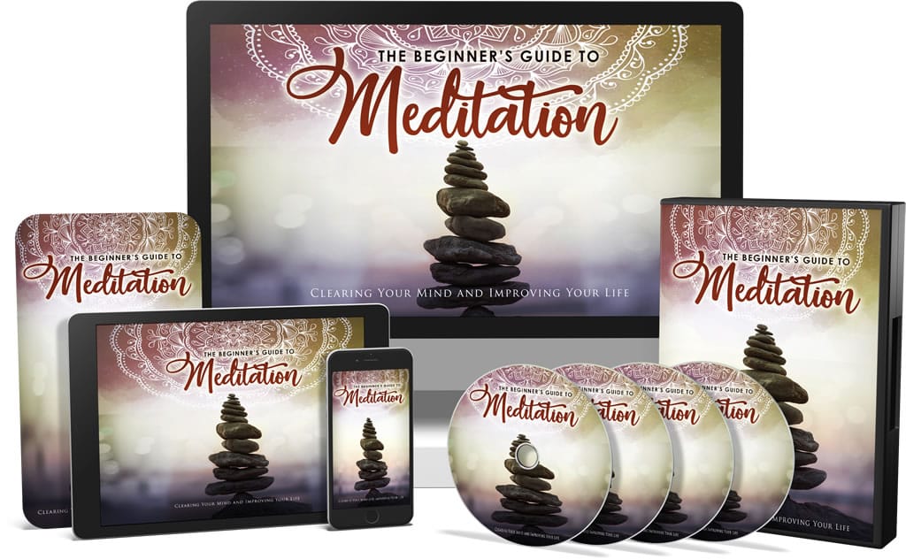 Meditation and mindfulness product cover image representing inner peace and wellness.