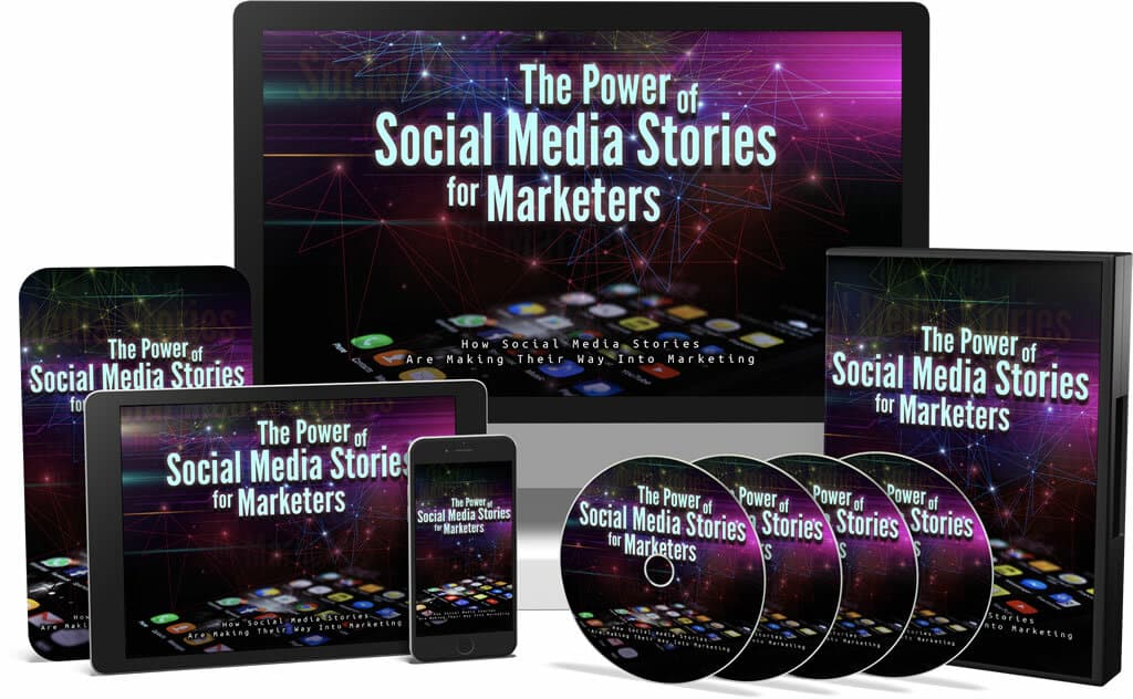 Social media stories video course with PLR MRR resell rights for growing audience and brand loyalty