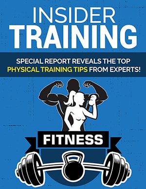 Personal trainer fitness report cover with thumb up graphic, PLR digital download resell rights