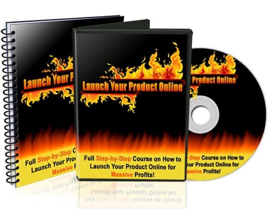 Step-by-step product launch course with PLR resell rights for massive profits online
