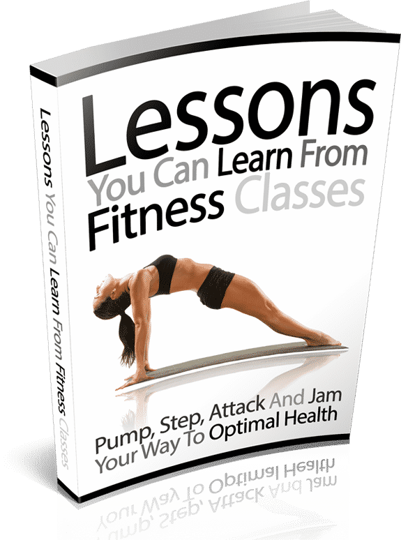 Fitness class lessons digital PLR MRR guide for health and body transformation