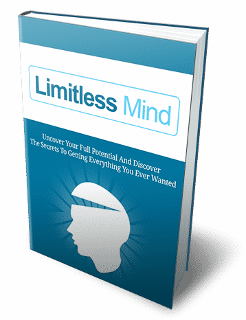 Limitless Mind digital book with PLR resell rights for unlocking success and wealth mindset
