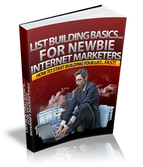 List building basics digital guide with PLR MRR resell rights for newbie internet marketers