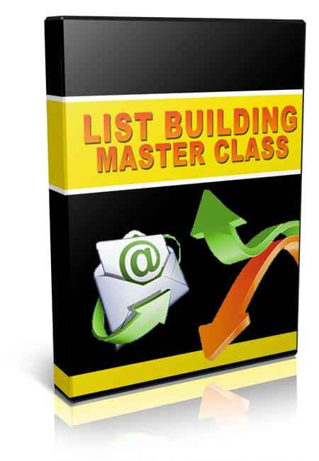 List Building Master Class video tutorial for growing email subscribers and high open rates