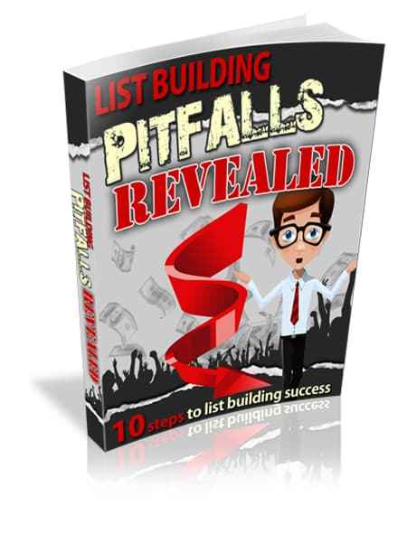 List Building Pitfalls Revealed - effective email list building strategies with PLR resell rights