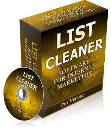 List Cleaner digital tool for fast keyword list cleaning with PLR MRR resell rights