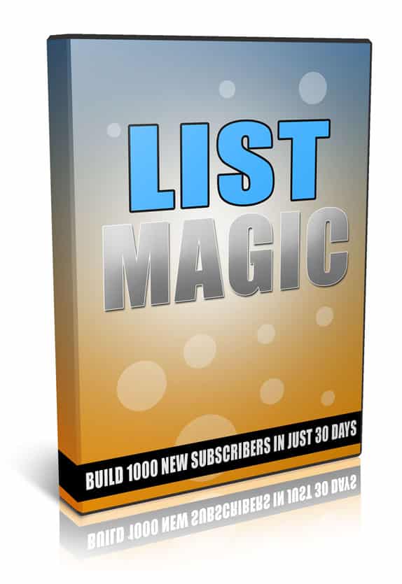 List Magic 2014 subscriber growth video course with PLR MRR rights