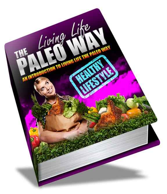 Paleo diet digital guide with PLR MRR resell rights – healthy lifestyle ebook