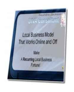 Local Business Model digital guide with PLR resell rights for online and offline success