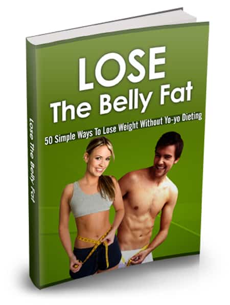 Lose The Belly Fat digital guide – 50 flat belly strategies with PLR resell rights