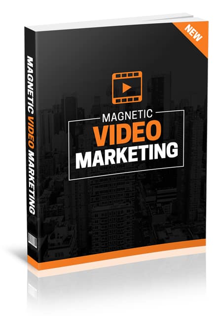 Magnetic Video Marketing course cover image – digital download with PLR MRR resell rights