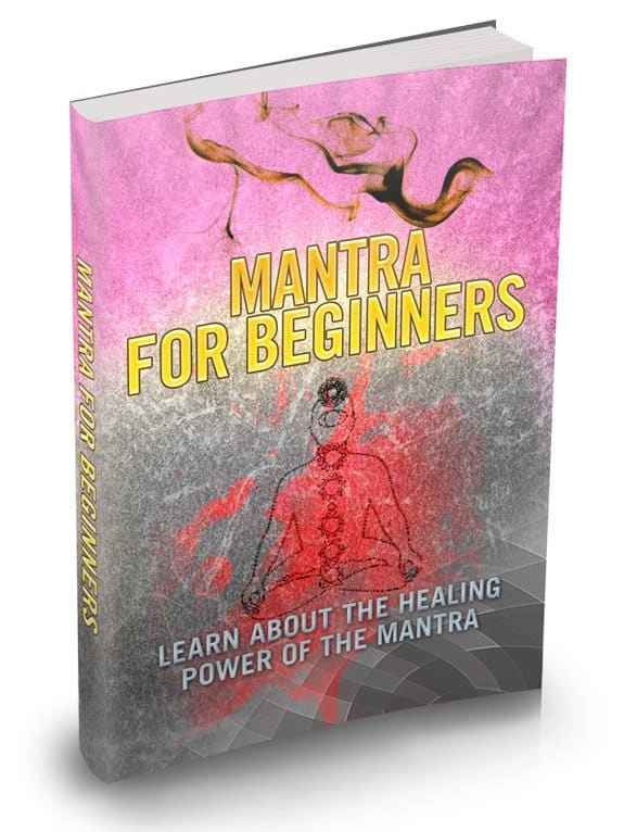 Mantra For Beginners digital guide with PLR MRR resell rights for spiritual growth and healing