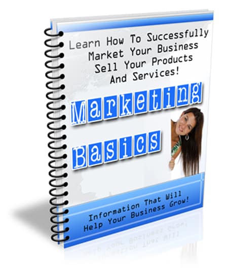 Marketing Basics newsletter PLR pack with resell rights for digital marketing education