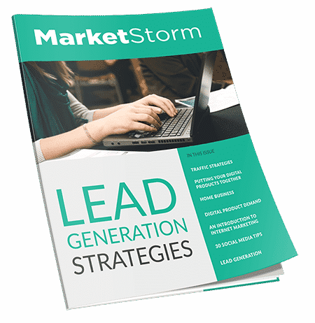 Market Storm PLR magazines bundle with 380+ pages of internet marketing content for resellers