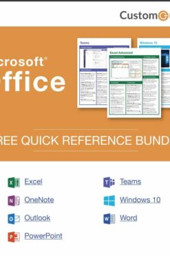 Microsoft Office 2019-Free Reference Card Bundle